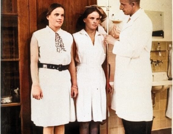 doctor josef mengele auschwitz twin experiment otmar von verscheur