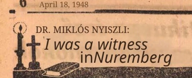 doctor miklos nyiszli nuremberg false witness lie hoax dr josef mengele featured