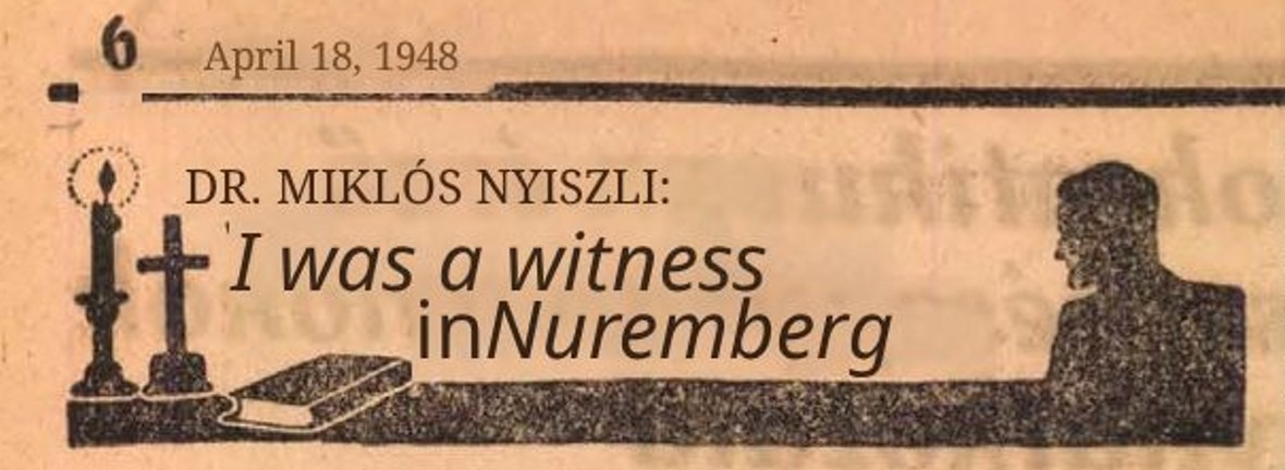 doctor miklos nyiszli nuremberg false witness lie hoax dr josef mengele