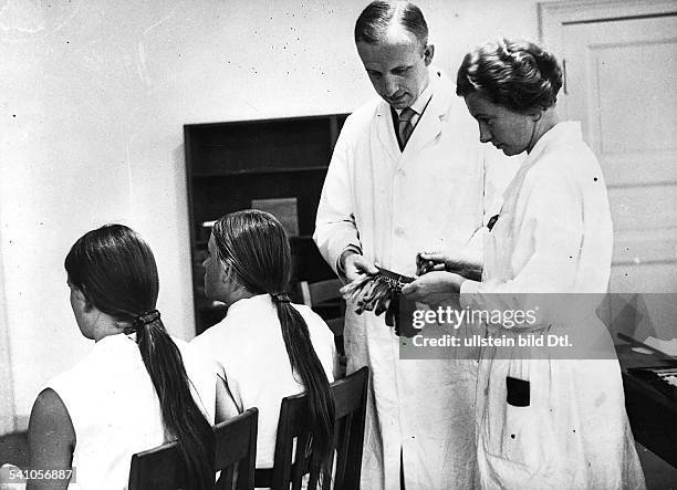 dr otmar von verscheur twin hair study dr josef mengele