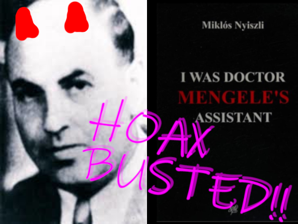 miklos nyiszli fraud auschwitz perjurer perjury dr josef mengele framed innocent liar book eric hunt
