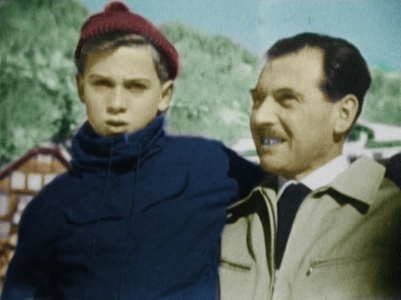 Joseph Mengele and son Rolf 2