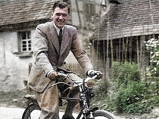 doctor josef mengele bicycle