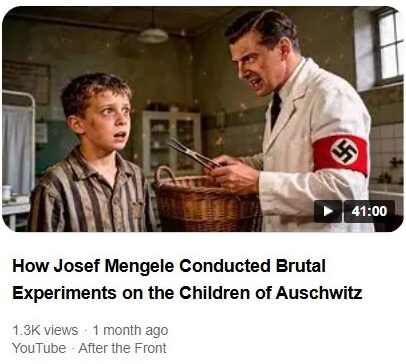 dr josef mengele hoax experiments e1788609751612