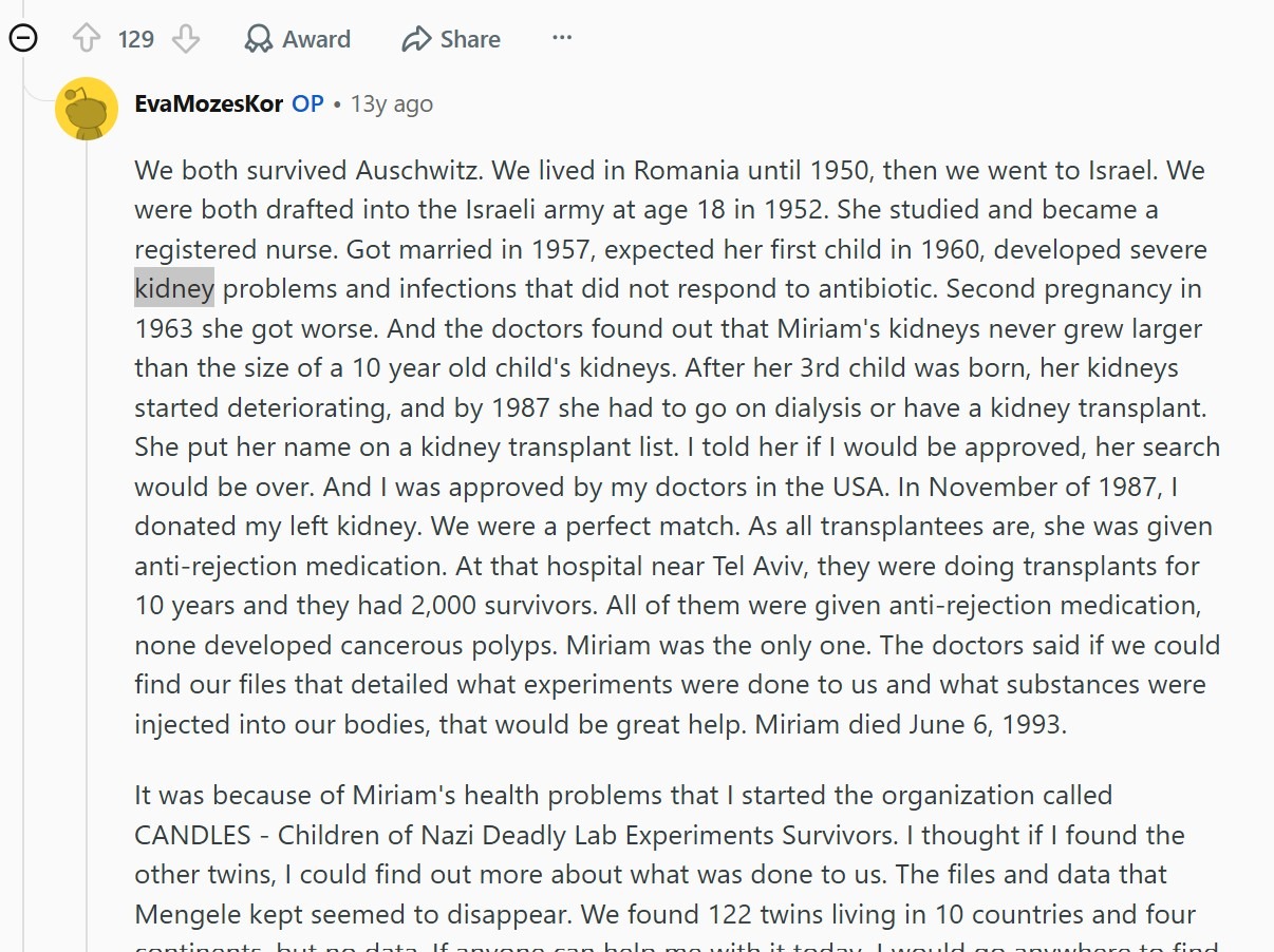eva moses kor reddit