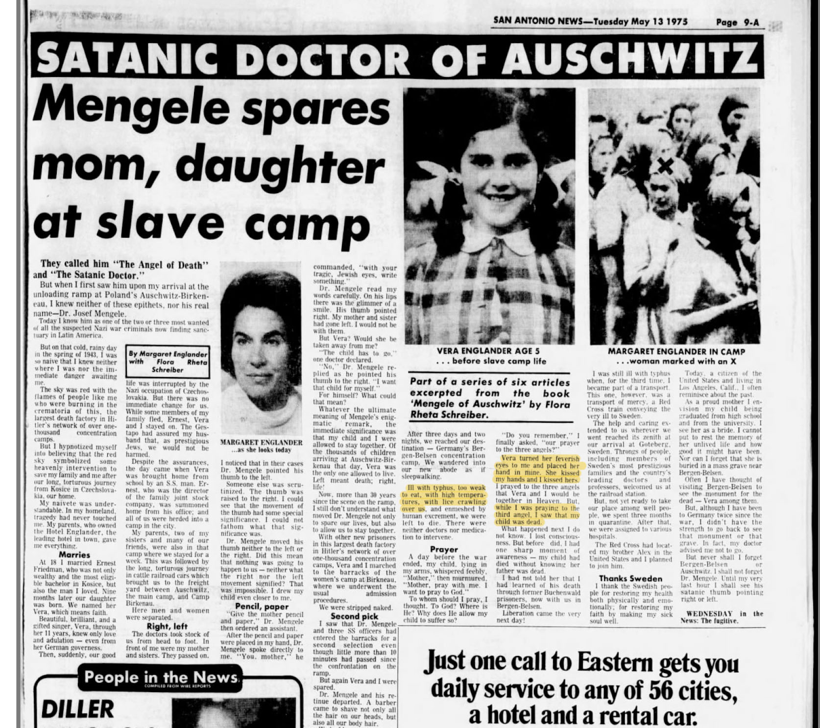 margaret englander mengele