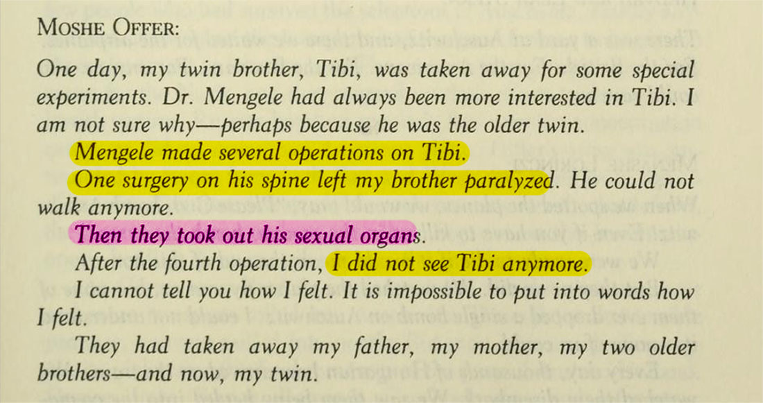 moshe hoax quote